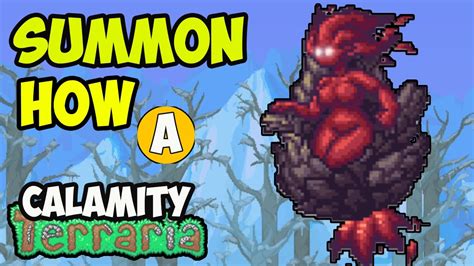 Terraria Calamity Mod How To Summon BRIMSTONE ELEMENTAL BOSS (2024 ...