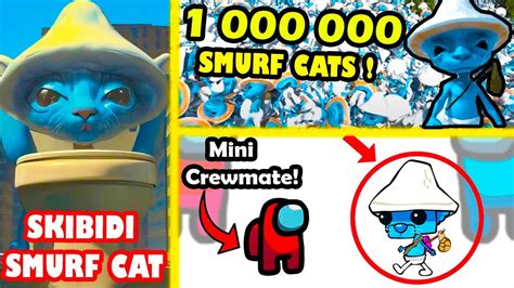 FUNNIEST BLUE SMURF CAT Animations and MEMES!! - YouTube