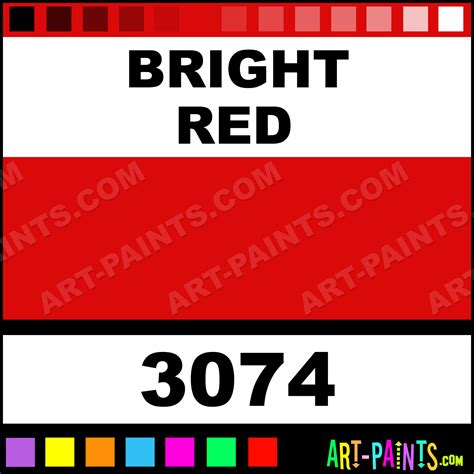 Bright Red 1 Shot Enamel Paints - 3074 - Bright Red Paint, Bright Red Color, Famous 1 Shot Paint ...