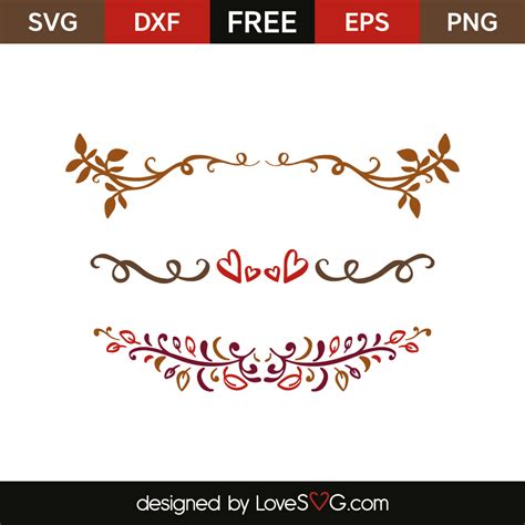 Free Border Svg Cutting Files