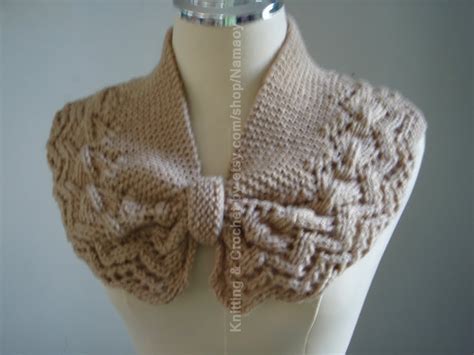 Myknittingdaily: Knitting Neck warmer,cowl,cozy Light Brown