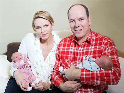 Prince Albert and Princess Charlene Release First Photos of Their ...