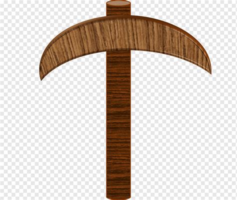 Minecraft Pickaxe Wood، Pickaxe, الزاوية, الخشب, الفأس png