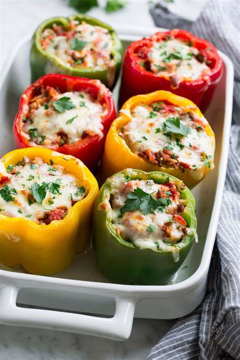 Stuffed Peppers Recipe - Cooking Classy