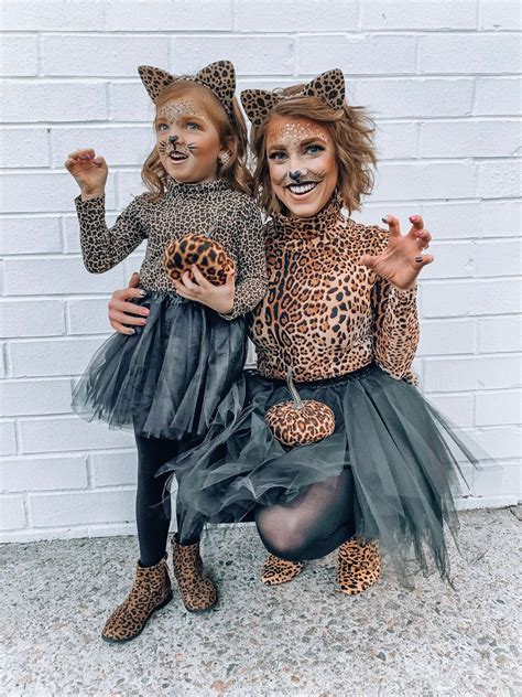 Mommy me halloween costume ideas diy leopard costumes – Artofit