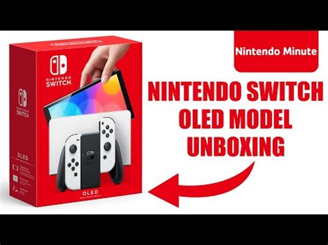 Nintendo Switch – OLED Model OFFICIAL Unboxing – duncannagle.com