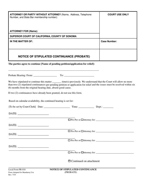 Form PR-18 - Fill Out, Sign Online and Download Fillable PDF, County of ...