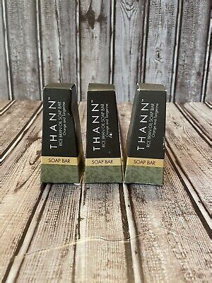 Thann Rice Bran Oil Soap Bar Lot of 3 Orange Tangerine Exfoliating Bar 1.3 Oz | eBay