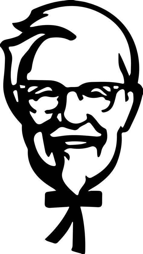 Black and KFC Logo - LogoDix