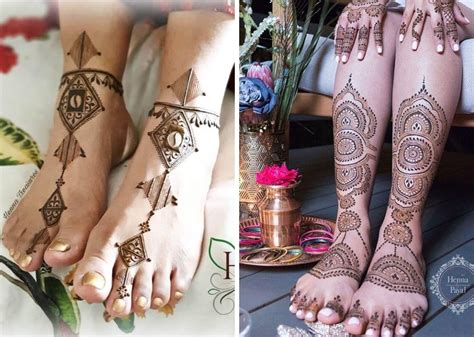 Simple Flower Henna Designs For Feet | Best Flower Site