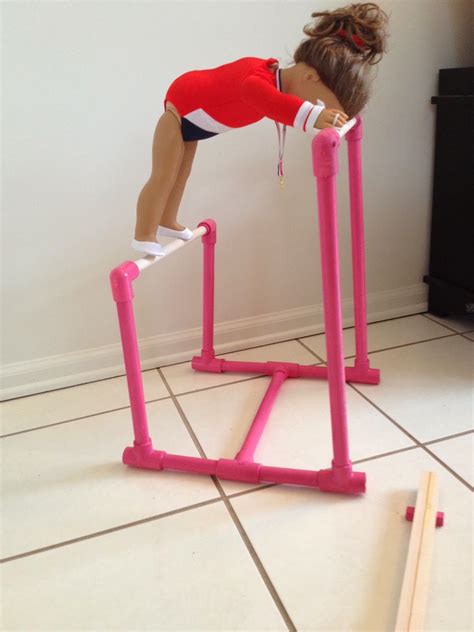 Two It Yourself: DIY American Girl Gymnastics Bar | American girl furniture, American girl doll ...