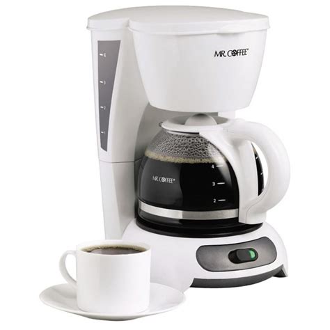 Mr. Coffee White 4-Cup Coffee Maker at Lowes.com