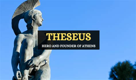 Theseus – Greek Hero and Demigod - Symbol Sage