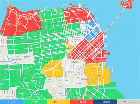 San Francisco Neighborhood Map