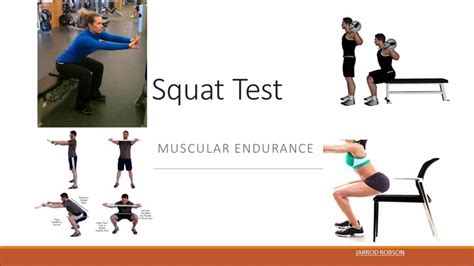 Squat Test for Muscular Endurance - YouTube