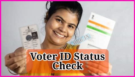 Voter ID Status Check 2024 State Wise Track Check Name in Voter Card Online