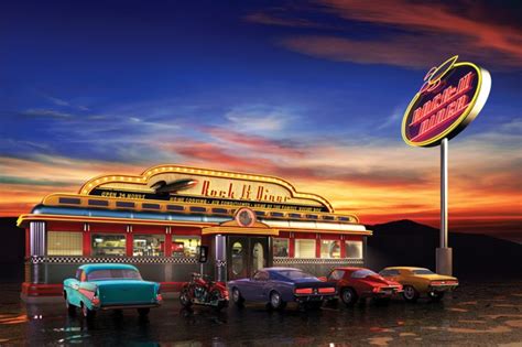 50S Diner Wallpaper - WallpaperSafari