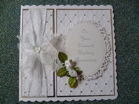 Diamond wedding card | Wedding cards handmade, Diamond wedding ...