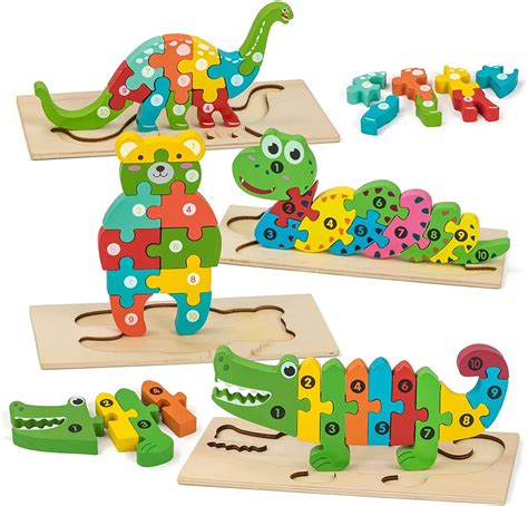 Wholesale 3D Animal Puzzles - 4 Styles