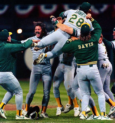 Oakland wins the 1989 World Series | Oakland athletics baseball ...