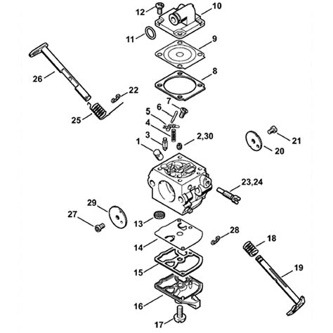 Stihl 009 Carburetor Diagram - Wiring Diagram Pictures