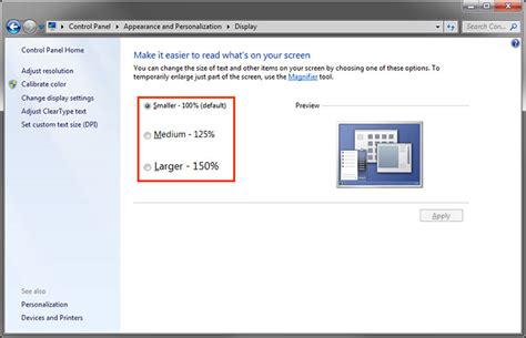 DPI scaling settings on Windows (HiDPI display) | EIZO