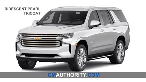 Here Are The 2021 Chevrolet Tahoe Exterior Colors | GM Authority