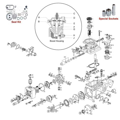 BOSCH VE interactive parts diagram - Diesel Injection Pumps