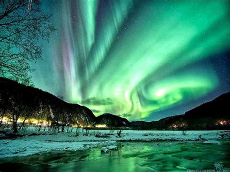 Auroras Boreales Este impresionante fenómeno que ocurre cuando las ...