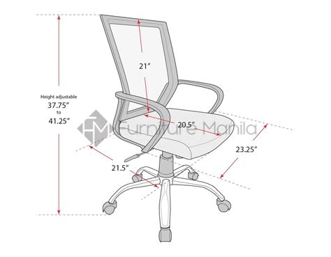 ME102 Mesh Office Chair | Furniture Manila