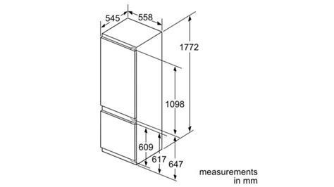 KIS87AF30B built-in fridge-freezer with freezer at bottom | Bosch SA