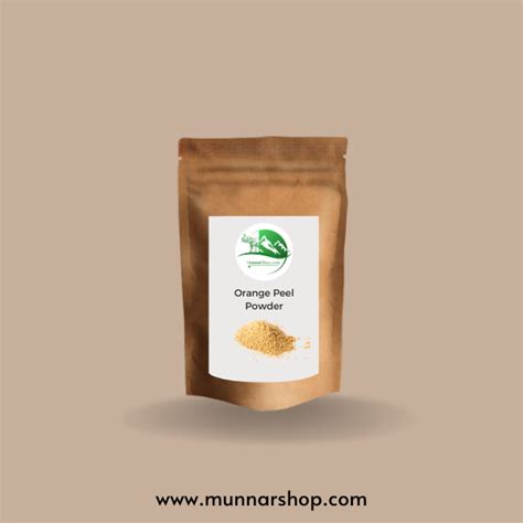 Orange Peel Powder (50 Grams) - MunnarShop