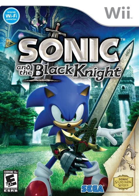 Sonic and the Black Knight Nintendo WII Game