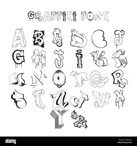 Graffiti Letter Font