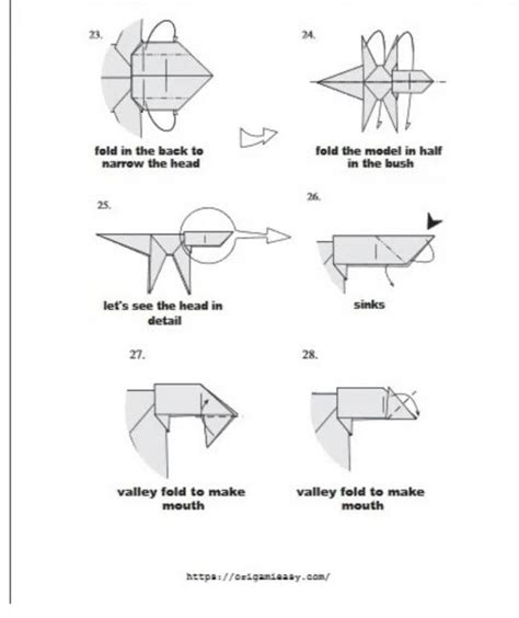 Lizard Instructions | Origami Yoda