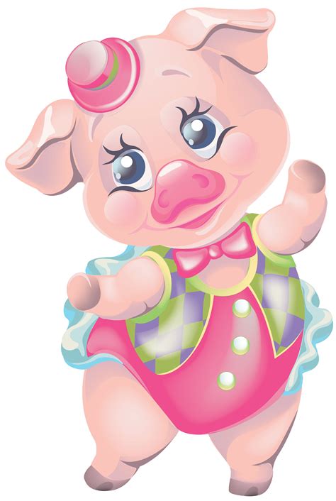 Pig Cartoon, Cartoon Pics, Cartoon Characters, Felt Animals, Cute Animals, Elephant Clip Art ...