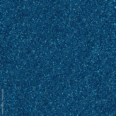 Elegant dark blue glitter, sparkle confetti texture. Christmas abstract background, seamless ...