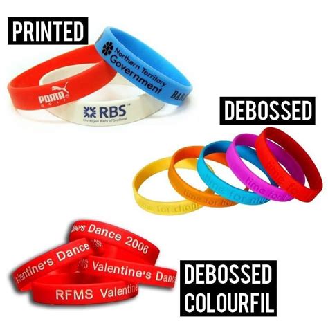 Printed Silicone Wristbands - How to create customized wristbands