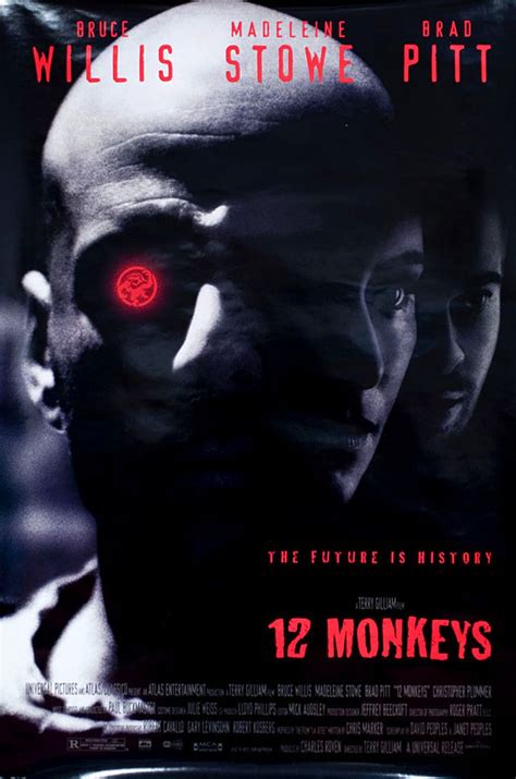 Twelve Monkeys Original 1995 U.S. One Sheet Movie Poster | Twelve ...