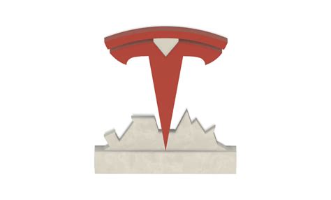 STL file Tesla Logo Feature・Template to download and 3D print・Cults