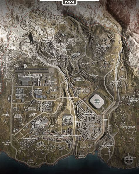 COD Warzone Map - Locations, Size, & More! - Pro Game Guides