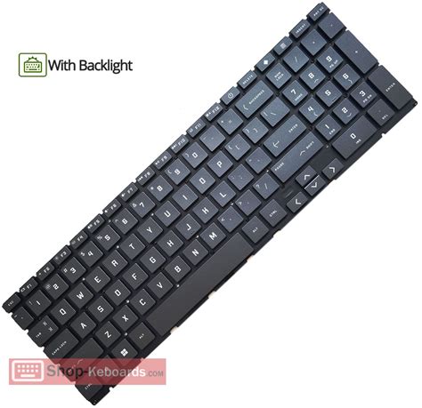 Replacement HP VICTUS 16-D0662TX laptop keyboards with High Quality ...