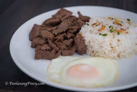 Tapsilog Recipe - Panlasang Pinoy