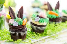 Easter Bunny Cupcakes Free Stock Photo - Public Domain Pictures