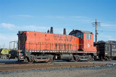 Railpictures.ca - Matt Watson Photo: Talk about vintage! 1949 built EMD NW2, EVRAZ #5 began life ...