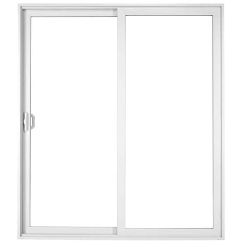 Milgard Windows and Doors 72 in. x 80 in. Tuscany Right-Hand Vinyl Sliding Patio Door 8621 - The ...