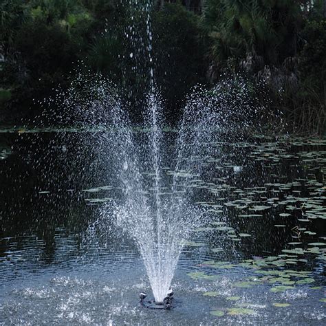 Pond Boss PRO 1/2 HP Floating Fountain with Lights - (Formally PROFTN51003L) - 52621 - AZPonds ...