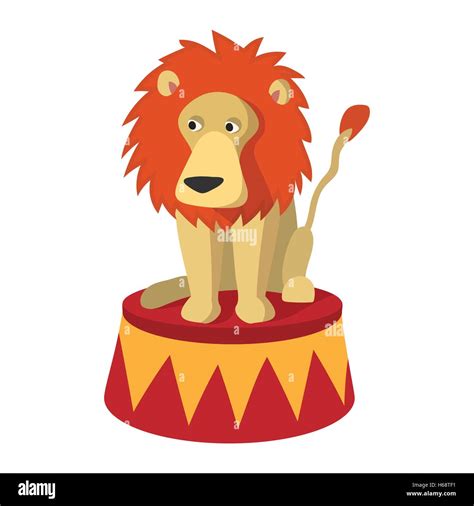 Lion circus cartoon Stock Vector Image & Art - Alamy