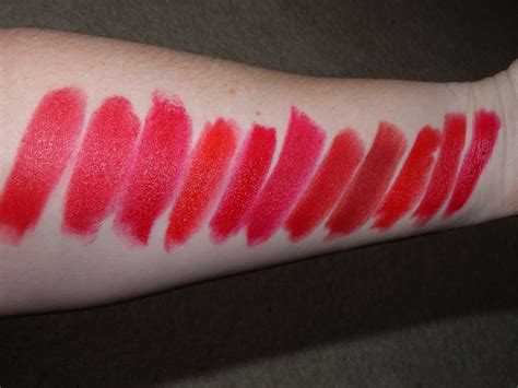 Vintage Musings Of A Modern Pinup: Vintage Red Lipstick Swatches #2