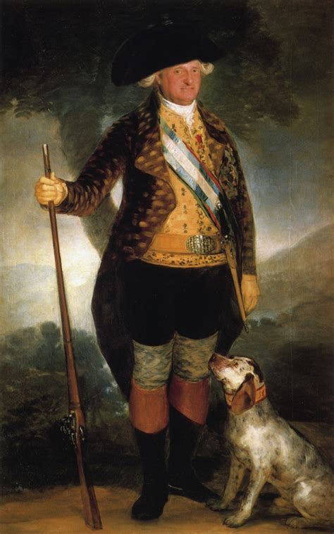 King Carlos IV in Hunting Costume, 1799 - Francisco Goya - WikiArt.org